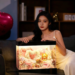 Premium Eternal Rose Luxury Gift Casket