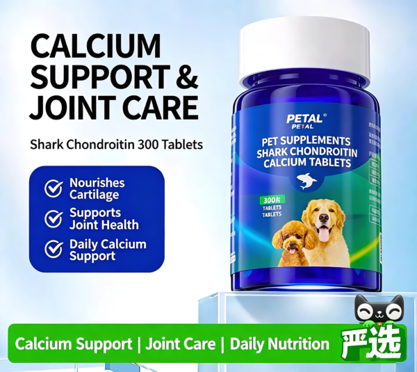 Puppy Shark Chondroitin Calcium Tablets