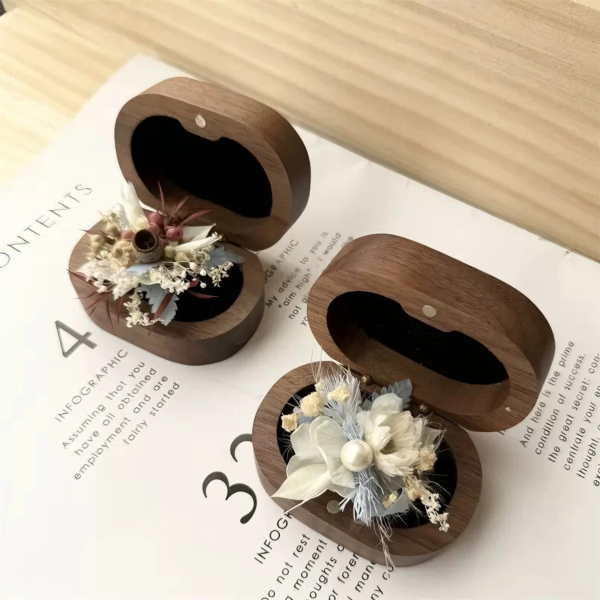 Preserved Dried Flower Artisan Ring