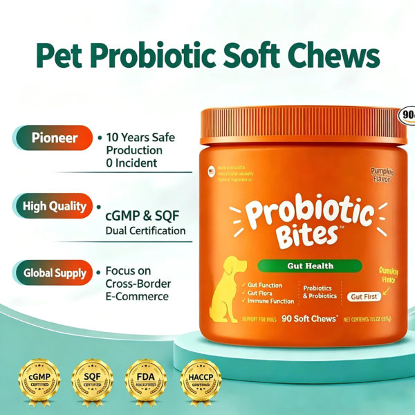 Pet Probiotic Soft Chews