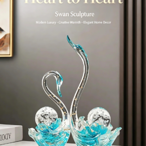 Luxe Swan Sculpture