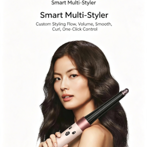 D HS08 Smart Multi‑Styler Gift Set, Curler & Straightener 2‑in‑1