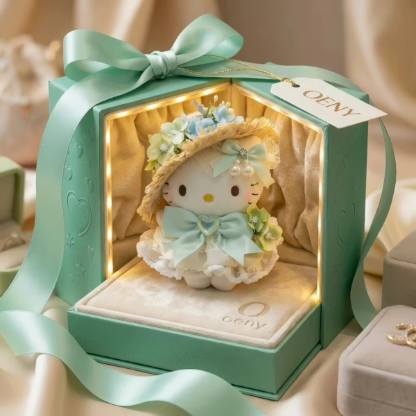 Premium Cute Cat Plush Bag Charm