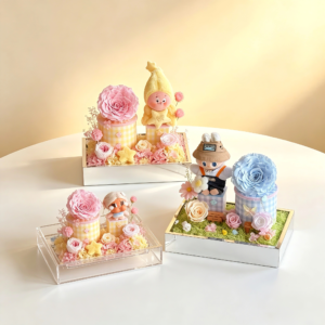Hand‑Crafted Lumi Preserved Flower Doll Box Series