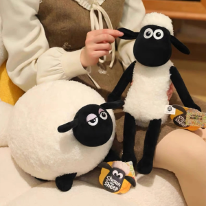 Hand‑crafted Shaun the Sheep Plush Charm Collection
