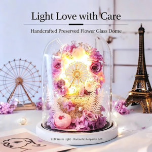 Artisan Handmade · Ferris Wheel Preserved Flower Gift